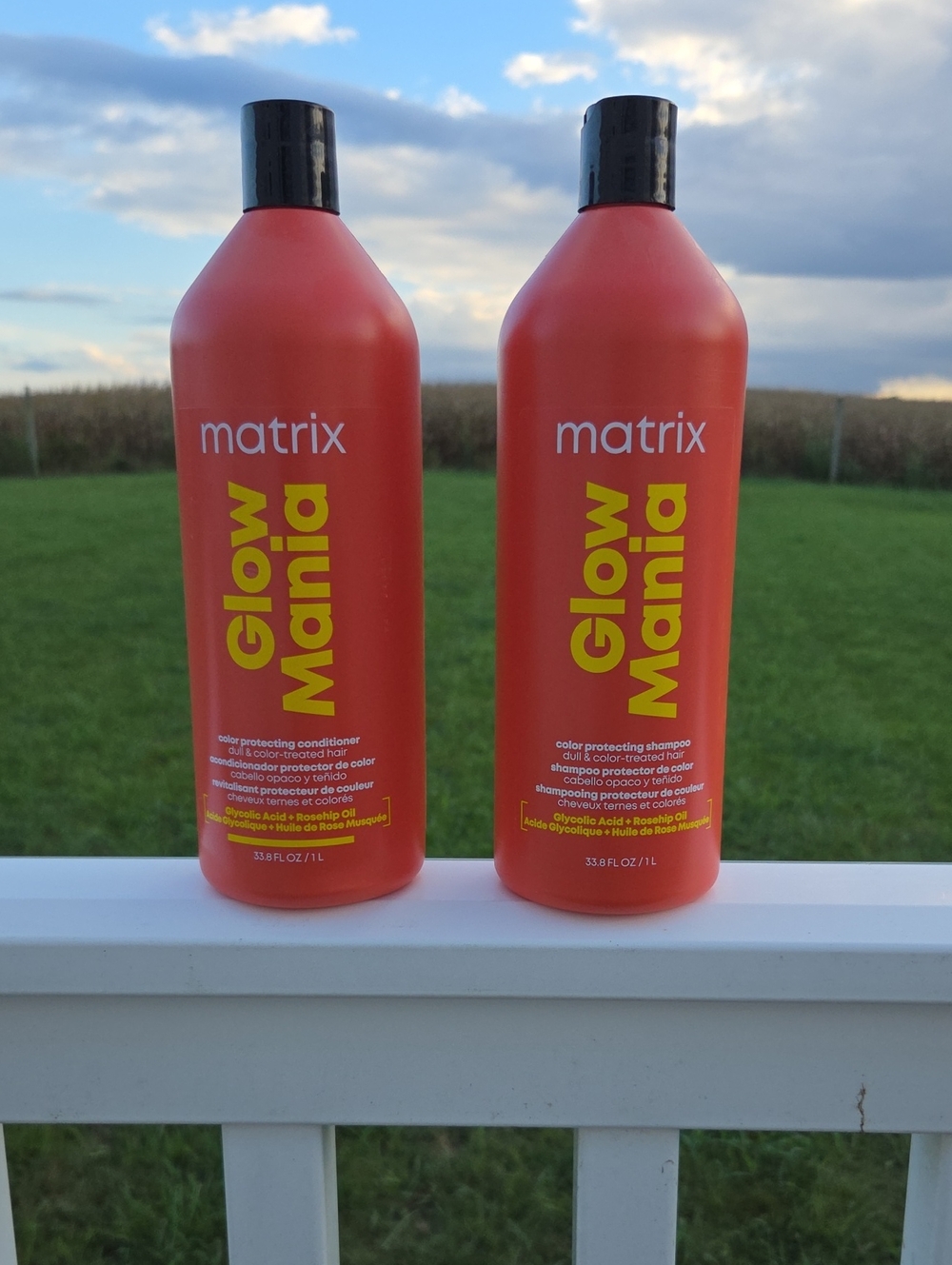 Brand New Matrix Glow Mania Shampoo and Conditioner Duo 33.8 oz Each